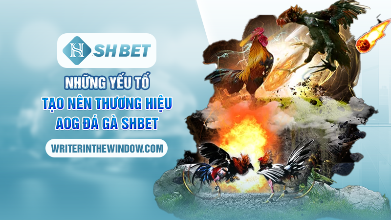AOG Đá Gà SHBET - Sân Chơi Hàng Đầu Kịch Tính Nhất Châu Á 2 Những yếu tố tạo nên thương hiệu AOG đá gà SHBET